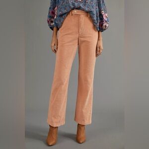 Levi's Premium Math Club Flare Corduroy Trousers Pebble Peach 26 Anthropologie‎